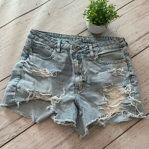 American Eagle Distressed Denim Shorts